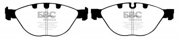 DP21482 EBC Brakes Greenstuff тормозные колодки перед. BMW 5XX, 6XX, 7XX выпуска 2002-2011 года