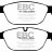 DP32087C EBC Brakes Redstuff Тормозные колодки AUDI A8