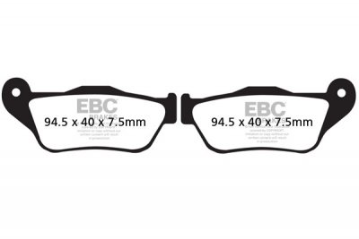 FA430HH EBC BRAKES Double-H™ тормозные колодки  MBK YP; YAMAHA X-MAX, YP 2005-2010 года выпуска