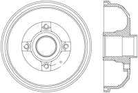123.99011 Тормозные диски Premium CHEVROLET зад