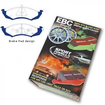 DP31180C EBC Brakes Тормозные колодки FORD Thunderbird FORD Thunderbird 89 thru 91, FORD Thunderbird 91 thru 92, FORD Thunderbird 89 thru 91, FORD Thunderbird 91 thru 92