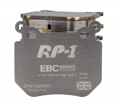 DP81996RP1 EBC Brakes Racing's RP-1™ Тормозные колодки зад BMW 1 Series (E82) Coupe, 1 (E88) Convertible выпуска 2007-2014 года