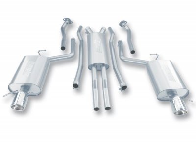 140175 Выпускная система BORLA Настроенный выпуск CADILLAC CTS 05-06 3.6L V6 AT RWD 2005-2006 CADILLAC CTS