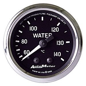 2" датчик температура воды, 60-140`C, AUTO METER, COBRA AUTO METER #201007 Water Temperature