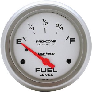 2-5/8" датчик уровня топлива, 0 E/ 30 F, SSE, ULTRA-LITE AUTO METER #4417 Fuel Level