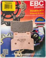 FA432HH EBC BRAKES Double-H™ тормозные колодки  APRILIA Dorsodura, Mana, RS, Shiver; KYMCO Xciting; SYM Max