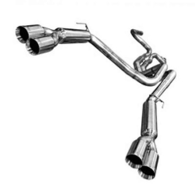 65-9802-CX-DUAL-CAM KOOKS HEADERS 3" Stainless Steel Catted Exhaust System. Includes 3" X Pipe with Polished Stainless Steel Race Mufflers and Polished 4" Dual Exhaust Tips. Используется только с коллектором Kooks Requires use of BMR DSL001 &amp; PHR004. для: 1998-2002 Chevrolet Camaro and Pontiac Firebird LS1 5.7L