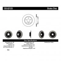 120.62125 Тормозные диски Premium CHEVROLET зад