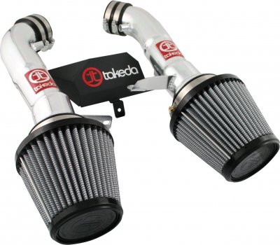 TR-3009P Afe Power Система холодного впуска TakedaPro DRY S (сухой) Nissan 370Z 09-14 V6-3.7L (хром) 