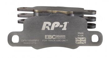 DP81858RP1 EBC Brakes Racing's RP-1™ Тормозные колодки зад DR DR2, DR5; DS DS3, DS4, DS4 Crossback, DS5; PORSCHE 911 (991) (Cast Iron Disc Only) выпуска 2007-2015 года