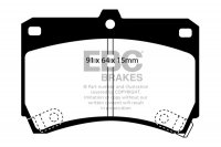 DP884 EBC Brakes Ultimax2 Тормозные колодки перед  FORD Laser, Meteor, Tonic; KIA Rio; MAZDA 121, 323, AZ-3, Demio, Familia