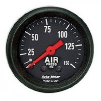 2" давление воздуха, 0-150 PSI, MECH, Z-SERIES AUTO METER #2620