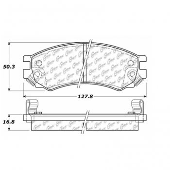 309.05070 StopTech Тормозные колодки Performance Pads 