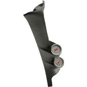 FORD POWERSTROKE/SD, 99- 03, DUAL A-PILLAR GA KIT AUTO METER #7074 Dual Pillar (Black)