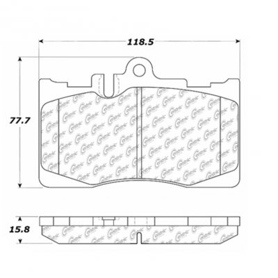 106.08700 Тормозные колодки PosiQuiet Extended Wear LEXUS Подходят для:LEXUS	LS 430LEXUS	LS 400