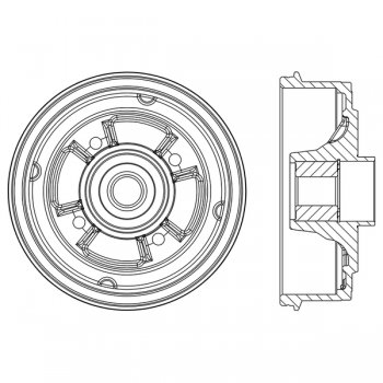 123.99022 Тормозные диски Premium RENAULT зад 