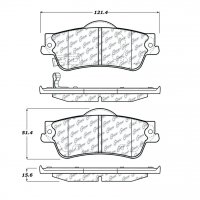 106.13520 Тормозные колодки PosiQuiet Extended Wear