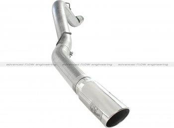 49-04041-P Afe Power Выхлопная система DPF-Back 5.0" GM Dsl Truck 11-14 V8-6.6L Pol tip 