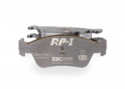 DP81211RP1 EBC Brakes Racing's RP-1™ Тормозные колодки перед BMW 3 (E46), 3 X (4WD) (E46), Z3, Z4; BMW (ALPINA) B3 (E36); WIESMANN MF 28 выпуска 1996-2009 года