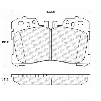 106.12820 Тормозные колодки PosiQuiet Extended Wear LEXUS, TOYOTA   Подходят для:   LEXUS	LS 460	2007	LS 460, LS 460L; w/o Touring Pkg Front; LEXUS	LS 460	2007	LS 460L; w/ Touring Pkg Front; LEXUS	LS 460	2008	LS 460, LS 460L; w/o Touring Pkg Front; LEXUS	LS 460	2008	LS 460L; w/ Touring Pkg Front; LEXUS	LS 600h L	2008	LS 600h L; Hybrid V8 AWD Front 