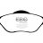 DP1320 EBC Brakes Ultimax2 Тормозные колодки перед  FORD Courier, Fiesta, Fusion, Ka, Puma, SportKa, StreetKa; MAZDA 2