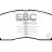DP679 EBC Brakes Ultimax2 Тормозные колодки перед  MITSUBISHI Sapporro