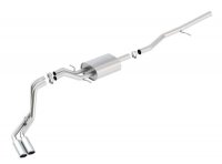 140551 Выпускная система BORLA Настроенный выпуск 2014 Chevrolet/GMC Sliverado/Sierra 1500 5.3L тип звука S-TYPE