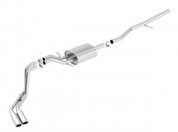 140551 Выпускная система BORLA Настроенный выпуск 2014 Chevrolet/GMC Sliverado/Sierra 1500 5.3L тип звука S-TYPE CHEVROLET, GMC Sliverado, Sierra