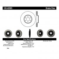 120.42085 Тормозные диски Premium NISSAN, SUZUKI перед