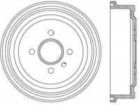 123.99019 Тормозные диски Premium CHEVROLET зад