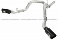 49-04043-B Afe Power Выхлопная система DPF-Back 4.0" GM Dsl Trk LML 11-14 V8-6.6 Bk-dua