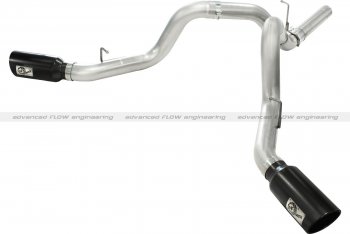 49-04043-B Afe Power Выхлопная система DPF-Back 4.0" GM Dsl Trk LML 11-14 V8-6.6 Bk-dua 