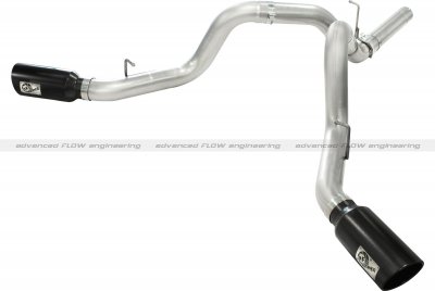 49-04043-B Afe Power Выхлопная система DPF-Back 4.0" GM Dsl Trk LML 11-14 V8-6.6 Bk-dua 
