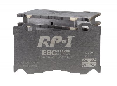 DP81823RP1 EBC Brakes Racing's RP-1™ Тормозные перед INFINITI FX30D, FX37, FX50, G37, M30D, M35h, M37, Q50, Q50 hybrid, Q60, Q60 Coupe, Q70, QX70; NISSAN 370Z, Skyline выпуска 2007-2016 года