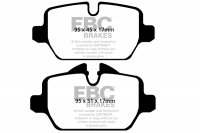 DP1576 EBC Brakes Ultimax2 тормозные колодки BMW 1XX