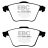 DP1574 EBC Brakes Ultimax2 Тормозные колодки перед  FORD Focus; MAZDA 3; OPEL Signum, Vectra; SAAB 9-3; VAUXHALL Signum, Vectra; VOLVO C70, S40, V40, V50
