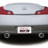 40057 Выпускная система BORLA Настроенный выпуск Infiniti G35 4.25"X7.78"X14 OVAL W