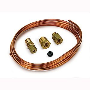 6' COPPER TUBING, 1/8" DIA. AUTO METER #3224 1/8" (6ft)