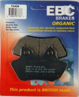 FA434 EBC BRAKES Organic тормозные колодки  HARLEY DAVIDSON FLSTF, FLSTFi, FLSTSC, FLSTSCi, FXST, FXSTI, FXSTB, FXSTBi, FXSTC