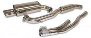 1695 Vibrant Performance выхлопная система STREETPOWER 1999-2001 Audi S4 Quattro STREETPOWER 76мм Выхлопная система (после катализатора) для 1999-2001 Audi S4 Quattro (включая Y-Pipe )