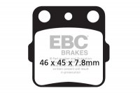 FA084TT EBC BRAKES Organic тормозные колодки  ARCTIC CAT 400; HONDA ATC, CR, CRE, CRF, TRX; HONDA-HM CR, CRE, CRF; HUSQVARNA CR, TC, TE, WR; KAWASAKI KEF, KFX, KSF, KX, KXT; SUZUKI LT-Z, RM; YAMAHA YF, YZ