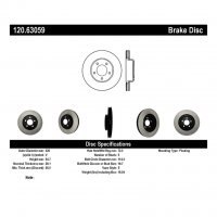 120.63059 Тормозные диски Premium CHRYSLER, DODGE перед