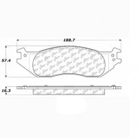 106.10450 Тормозные колодки PosiQuiet Extended Wear