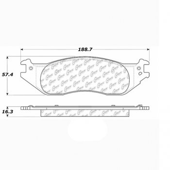 106.10450 Тормозные колодки PosiQuiet Extended Wear 