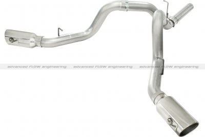 49-04043-P Afe Power Выхлопная система DPF-Back 4.0" GM Dsl Trk LML 11-14 V8-6.6Pol-dual 
