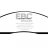 DP41705R EBC Brakes Yellowstuff Тормозные колодки перед HOLDEN Rodeo; ISUZU D-MAX, Rodeo