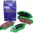 DP21497 EBC Brakes Greenstuff тормозные колодки зад AUDI A3; SEAT Altea, Ibiza, Toledo; SKODA Fabia, Octavia; VOLKSWAGEN Eos, Golf, Jetta, Polo