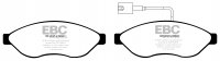 DPC1968 EBC Heavy Duty Carbon колодки перед CITROEN, FIAT, PEUGEOT