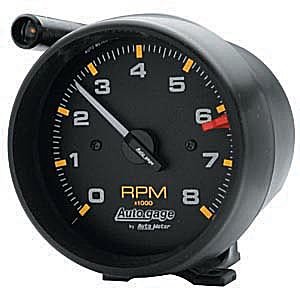 3-3/4" тахометр, 8,000 RPM, SHIFT-LITE AUTO METER #2309 Tachometer External Shift-Lite