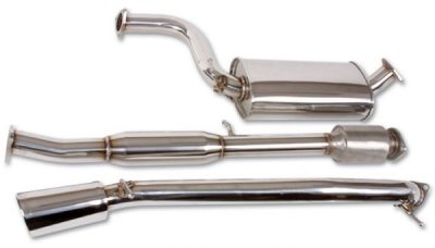 1696 Vibrant Performance выхлопная система STREETPOWER 2004-2008 Mazda 3, 2.0L &amp; 2.3L STREETPOWER Выхлопная система (после катализатора) для 2004-2006 Mazda3, 2.0L и 2.3L (только для 4-х дверного седана)